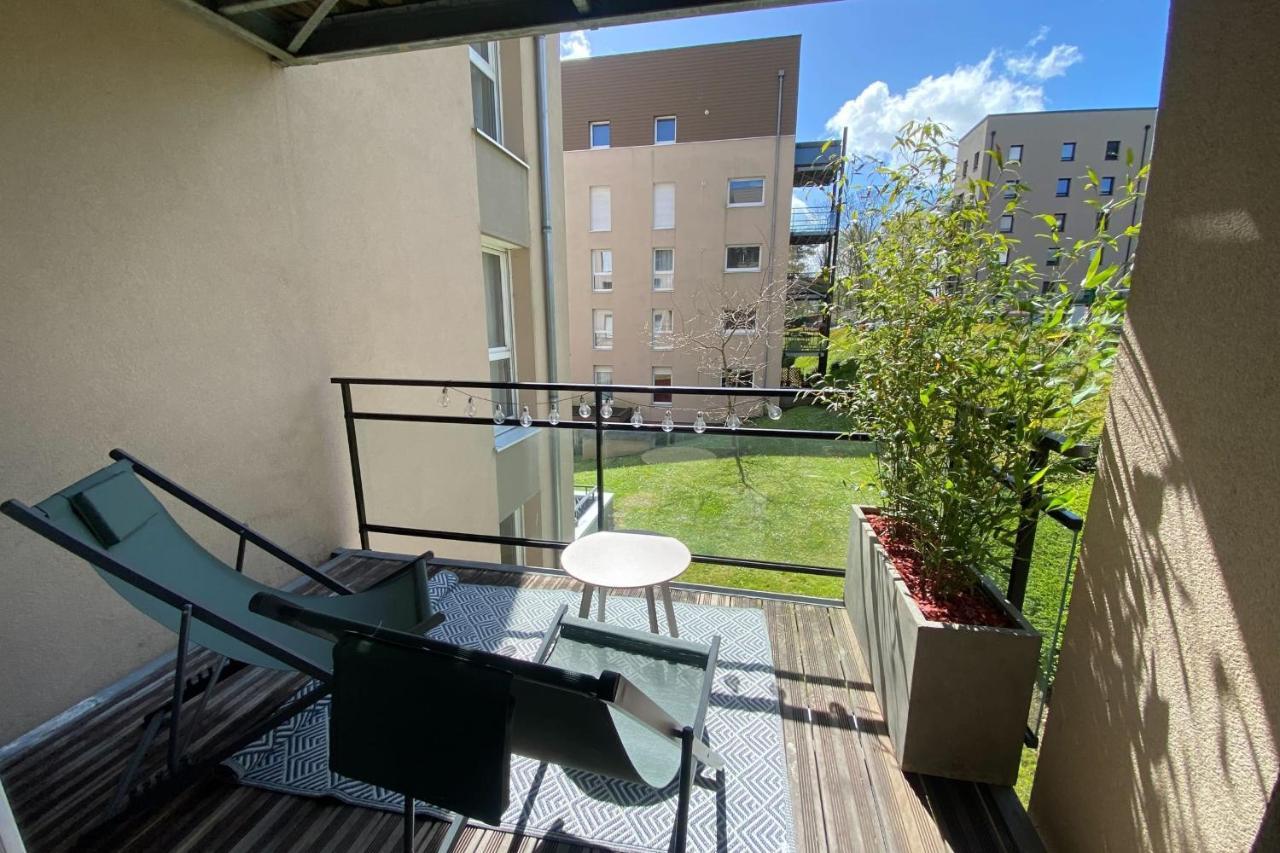 Spacious And Bright Nest In Hérouville-Saint-Clair Eksteriør billede